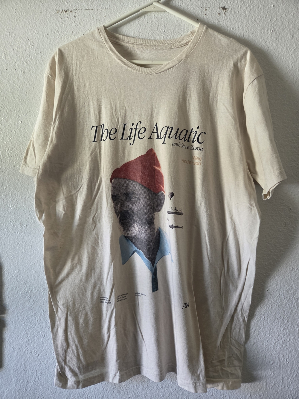 Wes Andersons Life Aquatic with Steve Zissou T-shirt